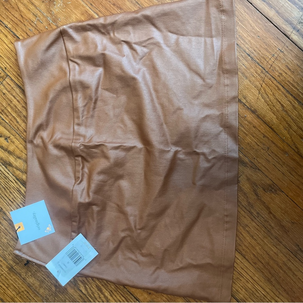 Never worn brown skirt with tags!